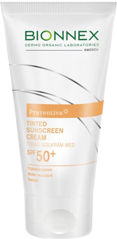 Bionnex - Preventiva - Zonnebrandcreme - Getint - SPF 50+