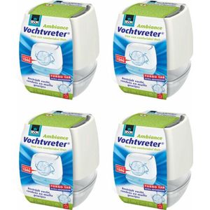 Bison - Vochtvreter - Wit - Kunststof - Inclusief Vochtmagneet