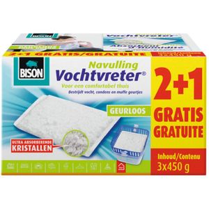 Bison - Vochtvreter - Navulzak - Geurloos - 500g