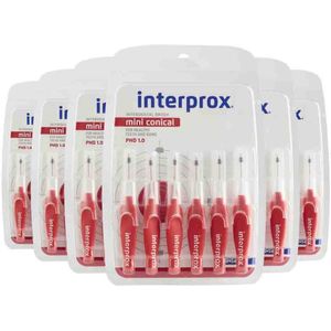 Interprox - Ragers Mini Conical - Rood - PHD 1.2 - 6 Stuks