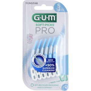 GUM - Soft-Picks PRO - Tandenstokers - Rubber - Voor Kleine Tussenruimtes