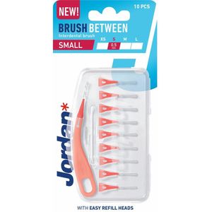 Jordan - Brush Between - Interdentale Borsteltjes - 0,5 mm - 10 Stuks