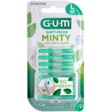 GUM - Soft-Picks Comfort Flex - Tandenstokers - Mint - 40 Stuks