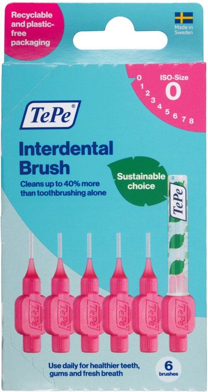 TePe - Interdentale Ragers - Roze - Duurzaam en Gebruiksvriendelijk