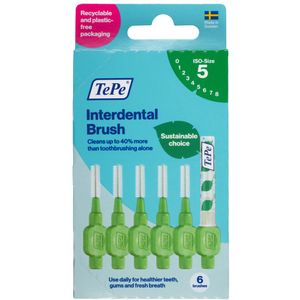 TePe - Interdentale Ragers - Groen - Kunststof Gecoate Metaaldraad