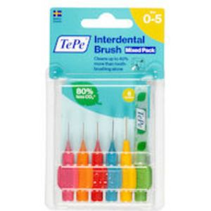 TePe - Interdentale Ragers - Gemengd - Kunststof Gecoate Metaaldraad