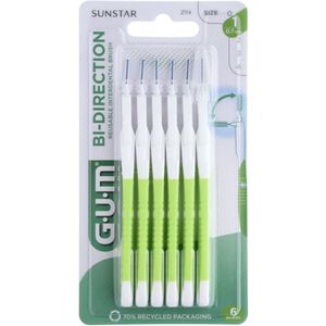 GUM - Bi-Direction Ragers - 0,7 mm - Groen - 6 Stuks