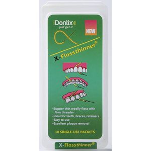 iDontix - X-Flossthinner - Flosdraad - 10 Stuks