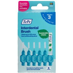 TePe - Interdentale Ragers Original - Blauw - Kunststof Gecoate Metaaldraad