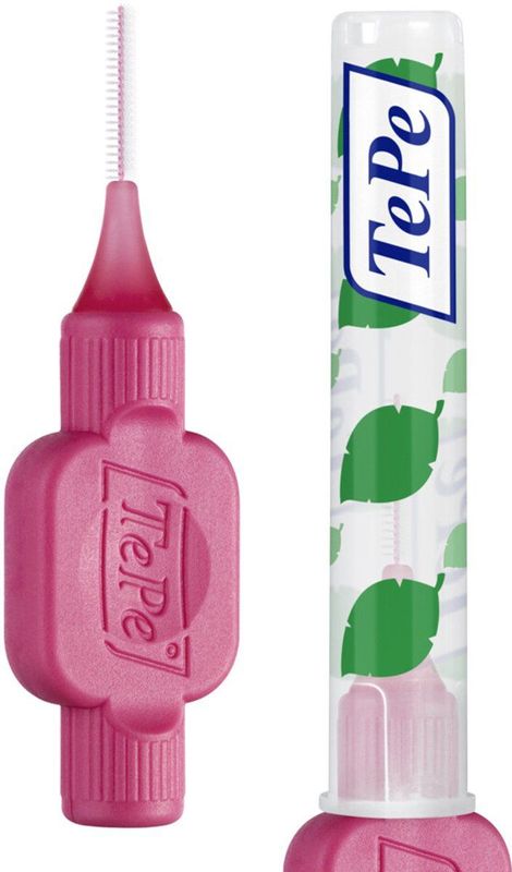 TePe - Interdentale Ragers - Roze - Kunststof Gecoate Metaaldraad