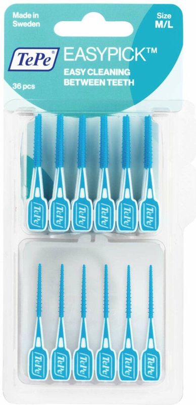 Tepe - EasyPick - Tandenstokers - Siliconen - Zacht en Efficiënt