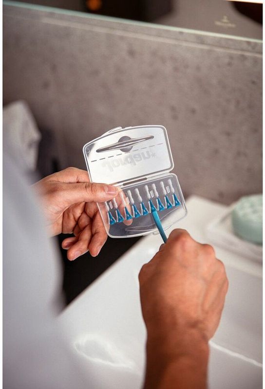 Jordan - Interdentaal Brush - Ragers - 0,6 mm - Verpakt in Opbergdoosje