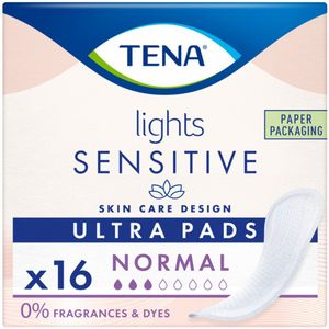 TENA - Lights Sensitive - Verbanden - Normaal - Voor Matig Urineverlies