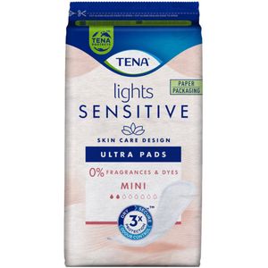 TENA - Sensitive Lights Ultra Pads Mini - 20 Stuks - Maandverband