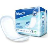 Attends - Soft Extra 3 - Inleggers - 10 Stuks - Voor Licht Urineverlies