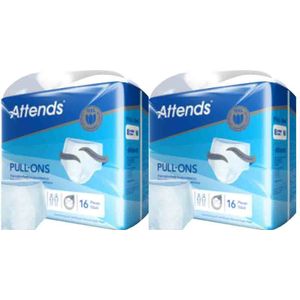Attends - Pull-Ons 8M - Incontinentiemateriaal - Voordeelverpakking - 2 x 16 stuks
