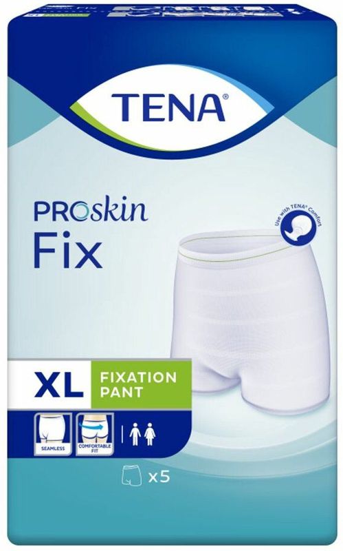 TENA - Proskin Fix - Fixatiebroekjes - XL - 2 x 5 stuks - Voordeelverpakking