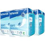 Attends - Soft Mini Long 1 - Inleggers - Voordeelverpakking - 3 x 16 stuks
