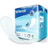 Attends - Soft Mini Long 1 - Inleggers - Voordeelverpakking - 3 x 16 stuks