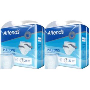 Attends - Pull-Ons 4M - Incontinentiemateriaal - 2 x 22 stuks - Voordeelverpakking