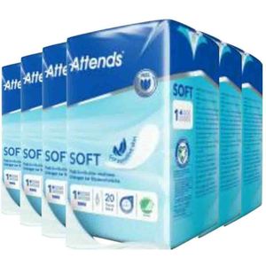 Attends - Inlegger Soft Mini 1 - 20 Stuks - Medisch Hulpmiddel