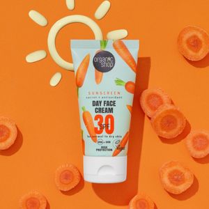 Organic Shop - Zonnebrandcréme Gezicht - SPF 30 - 3 x 50 ml - Voordeelverpakking