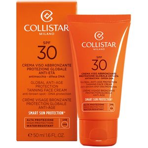 Collistar - Globale Anti-Age Protection - Tanning Face Cream - SPF 30 - 50 ml