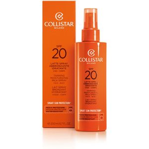 Collistar - Tanning Moisturizing Milk Spray - SPF 20 - 200 ml - Zonnebrand