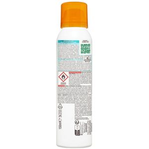 Garnier - Ambre Solaire Invisible Protect Mist - Zonnebrand - SPF 30 - 3 x 150 ml - Voordeelverpakking