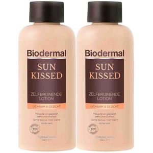 Biodermal - Sun Kissed Body Lotion - Geleidelijk Zelfbruinend - Hydratatie