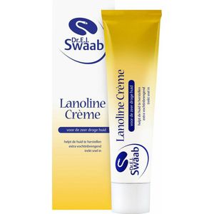 Dr. Swaab - Lanoline Crème - Bodylotion - 100ml - Natuurlijke Ingrediënten