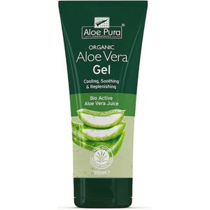 Aloe Pura - Organic Aloë Vera Gel - 200 ml - Kalmerend en Vochtinbrengend