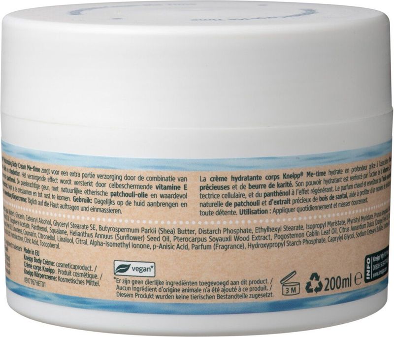 Kneipp - Moistorizing Bodycrème - Me Time - 3 x 200 ml - Voordeelverpakking