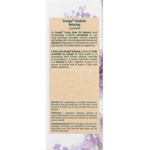 Kneipp - Caring Huidolie - Lavendel - Natuurlijke Plantenoliën