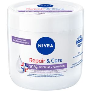 NIVEA - Repair & Care - Bodycrème - 3 x 400 ml - Voordeelverpakking
