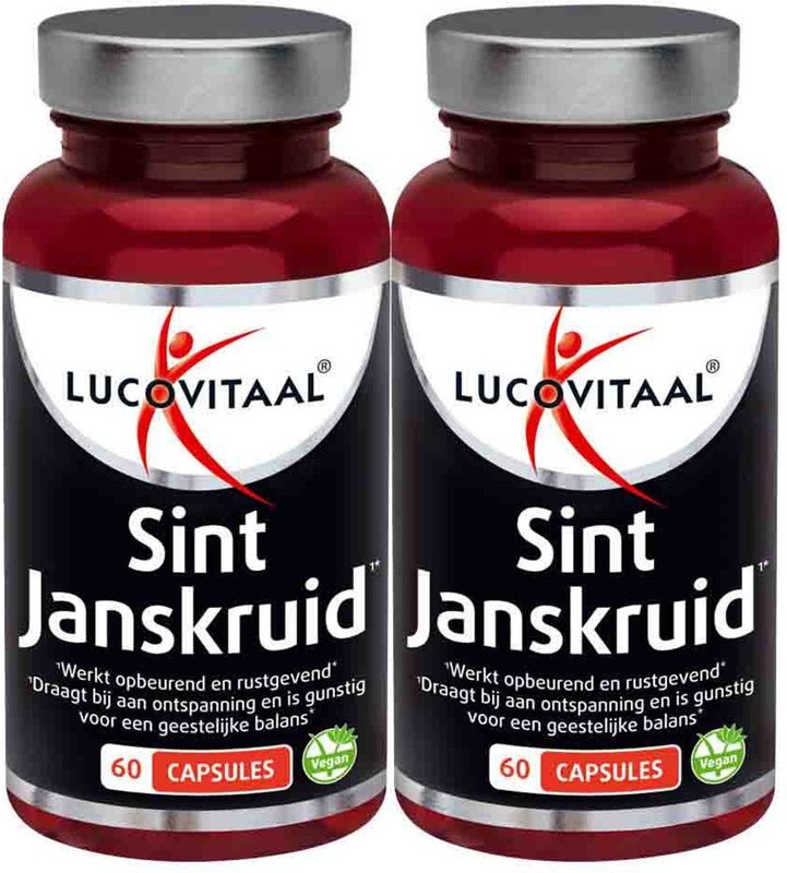 Lucovitaal - Sint Janskruid - Fytotherapie - Vegan - Glutenvrij - Lactosevrij