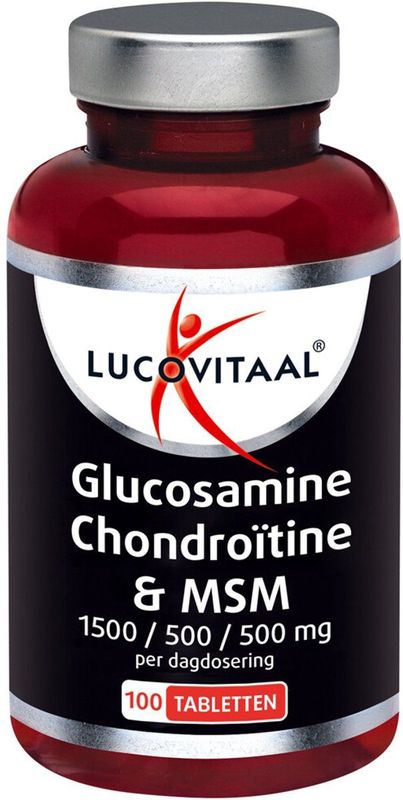 Lucovitaal - Glucosamine Chondroïtine & MSM - 3x 100 Tabletten - Met Vitamine C