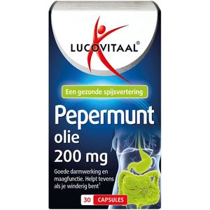 Lucovitaal - Pepermuntolie - 3x 30 Capsules
