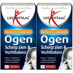 Lucovitaal - Ogen - Capsules - Vitamine A - Voor Vochtbalans en Gezichtsvermogen