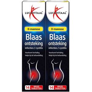 D-mannose - Bruistabletten - Bessensmaak - Ondersteunt Behandeling Van Blaasontsteking