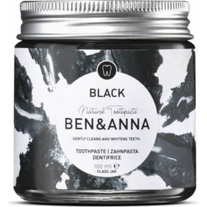 Ben & Anna - Tandpasta - Zwart - 3x 100 gr