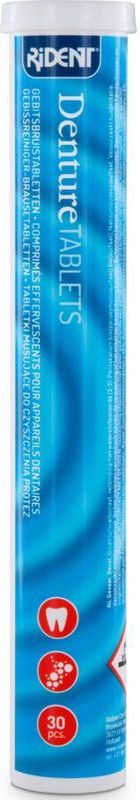 Rident - Gebitsbruistabletten - Voordeelverpakking - 6 x 30 stuks