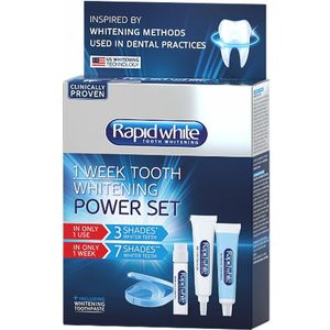 Rapid White - Whitening Power Set - 2x - Peroxidevrij - Klinisch Bewezen