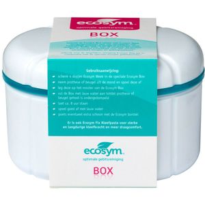 Ecosym - Weekbehandeling Gebitsbakje - Voor Wekelijkse Reiniging van Gebitsprothesen en Beugels
