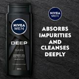 NIVEA Men - Douchegel - Deep Clean - 3 x 500 ml - Voordeelverpakking