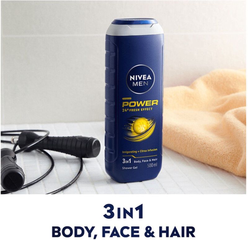 NIVEA Men - Power Refresh - Douchegel - 250 ml