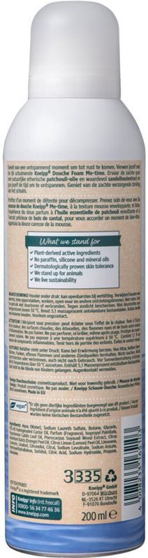 Kneipp - Me-Time - Douche Foam - Natuurlijke Etherische Olie - 200ml