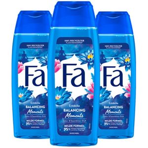 Fa - Balancing Moments - Douchegel - 3 x 250 ml - Voordeelverpakking