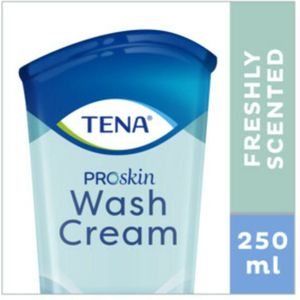 TENA - Proskin Wash Cream - 250 ml - 3x - Zachte Wascrème voor Kwetsbare Huid