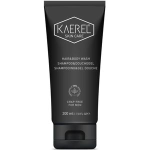 Kaerel - Shampoo & Douchegel - 200 ml - Natuurlijke 2-in-1 Gel